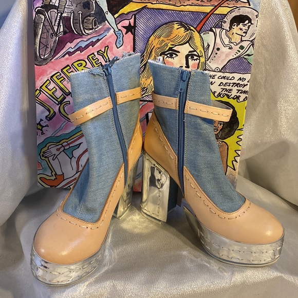 Jeffrey Campbell Chunky Booties - Picture 9 of 9